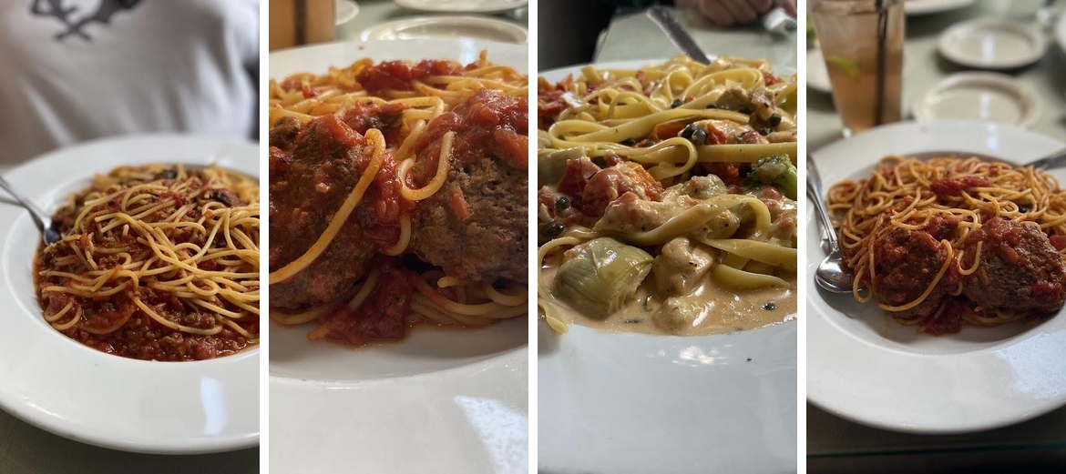 Bella Mia Menu